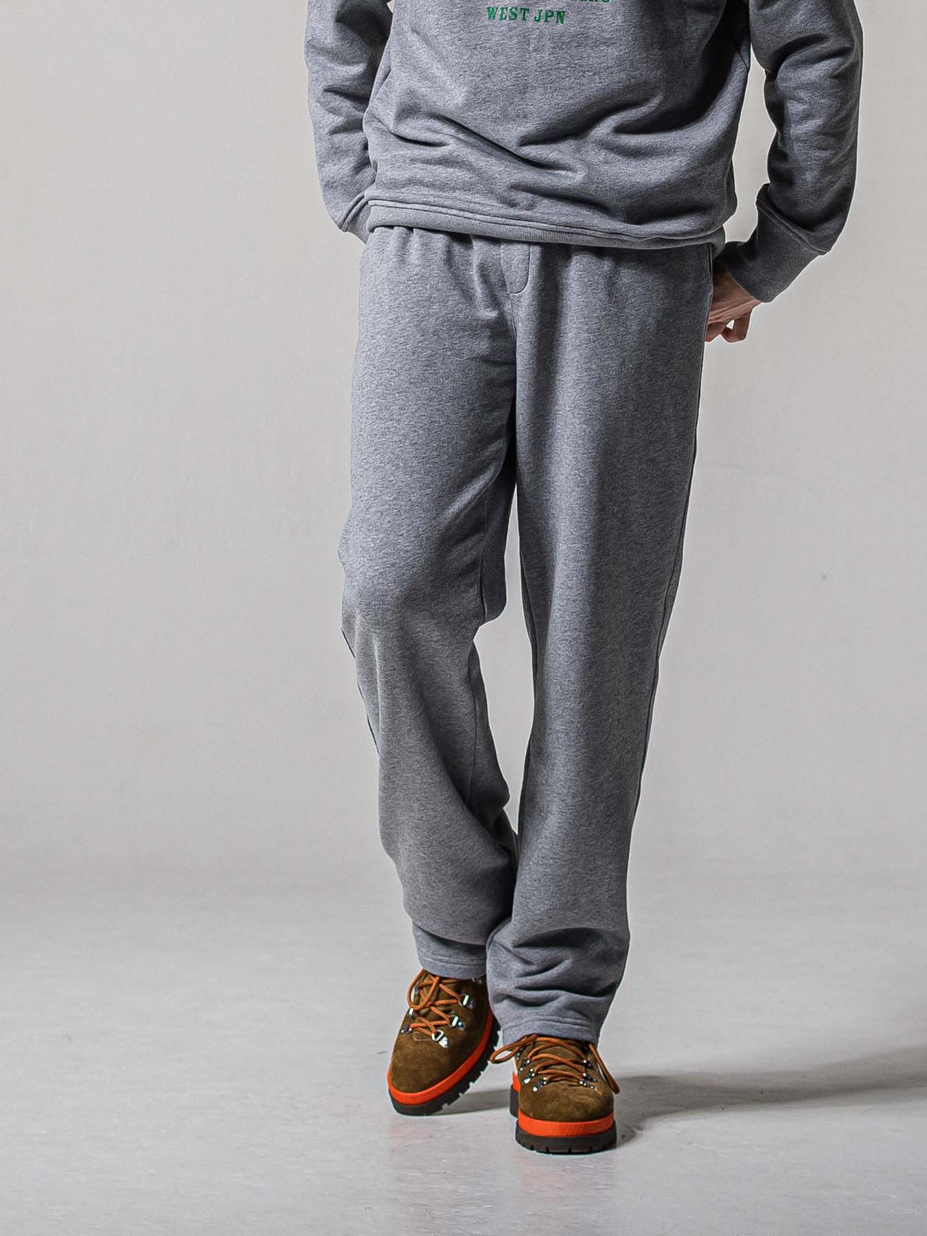 【予約品 11月16日(日) 締切】HF URAKE WIDE TUCK PANTS / 裏毛 セミワイドシルエット ワンタック イージーパンツ / グレー