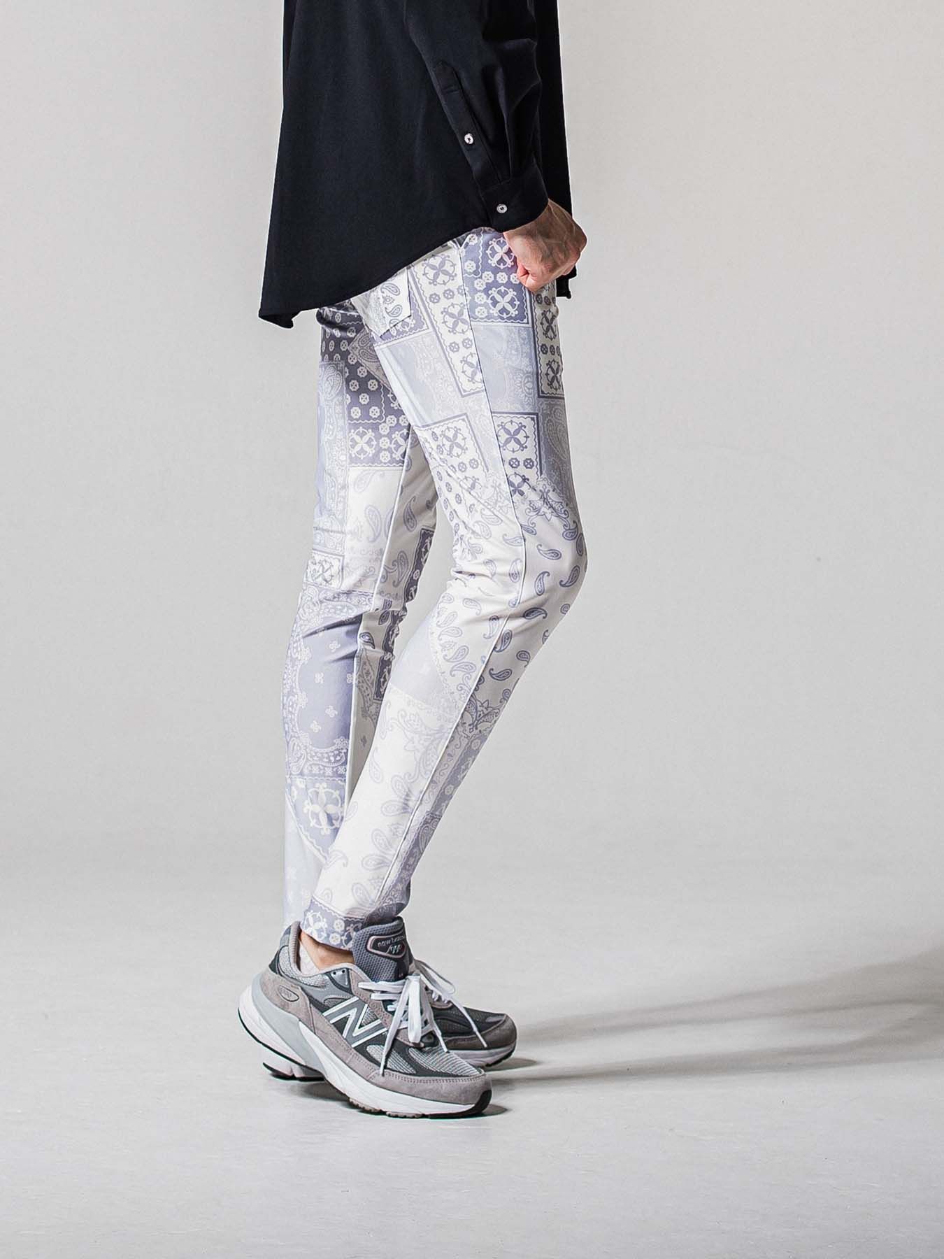 【予約品 11月16日(日) 締切】CHRIS EASY TUCK PANTS / スラックス イージーパンツ / バンダナグレー