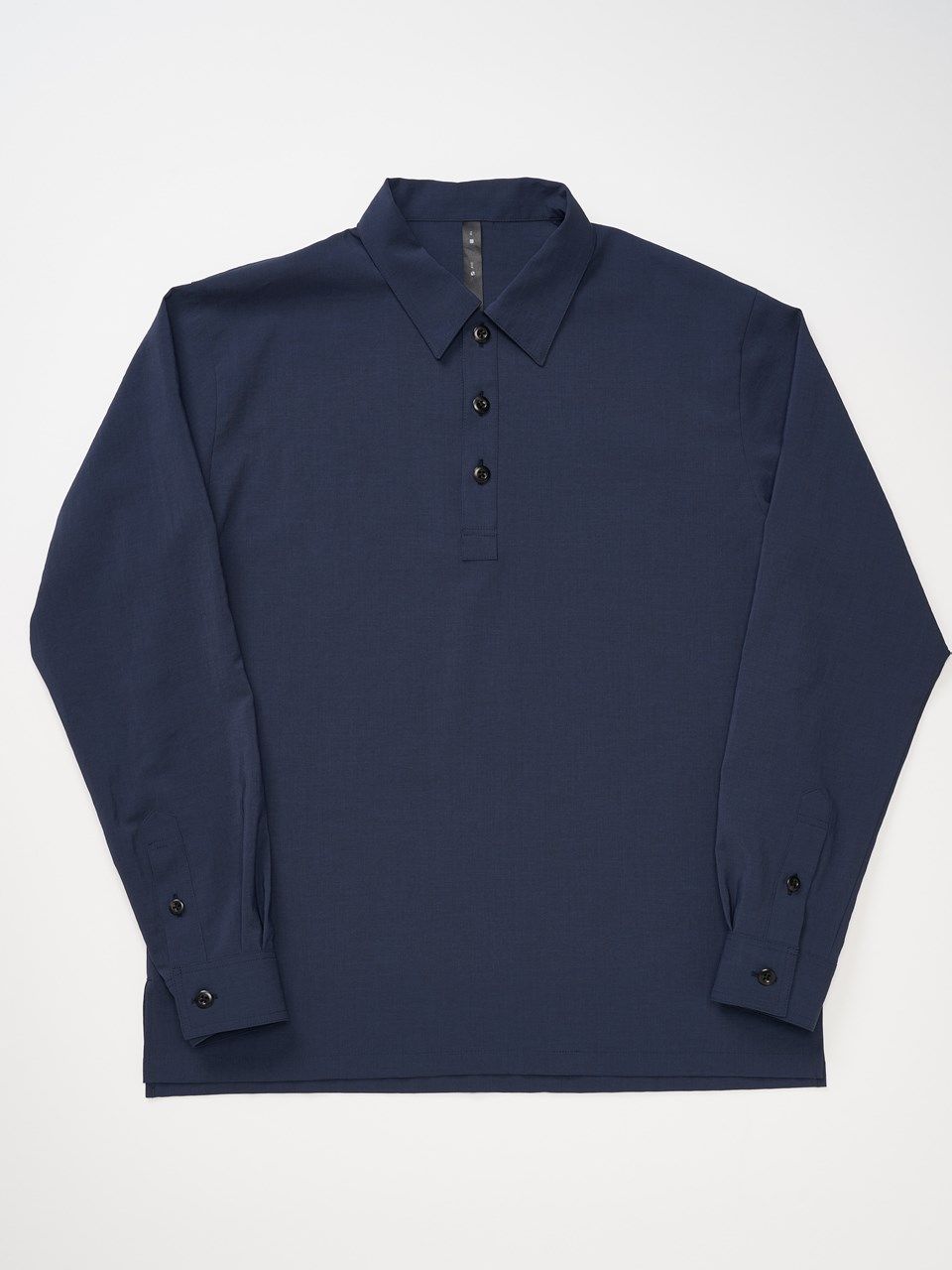 《予約品》 shirt pullover / プルオーバーシャツ / ネイビー