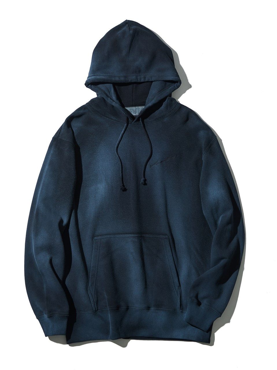 (予約品2023年10月19日18時締め) Random Dye Hooded Sweatshirt / フードスウェット / ブラック