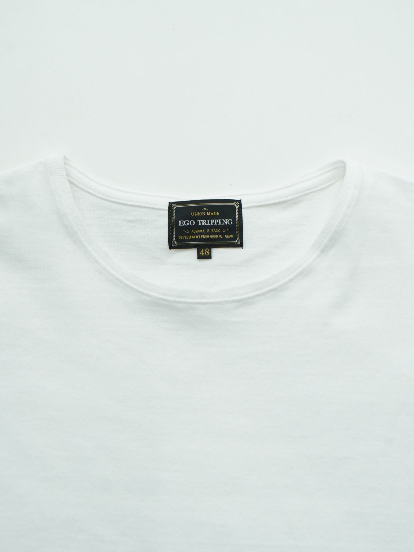 【予約品 10月26日(日) 締切】PRINTTEE-A long / ロゴプリントカットソー / WHITE