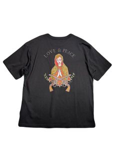 【予約品 8月10日(日) 締切 】MARIA CROSSGUN S/S T / マリア クロスガン Tシャツ / ブラック