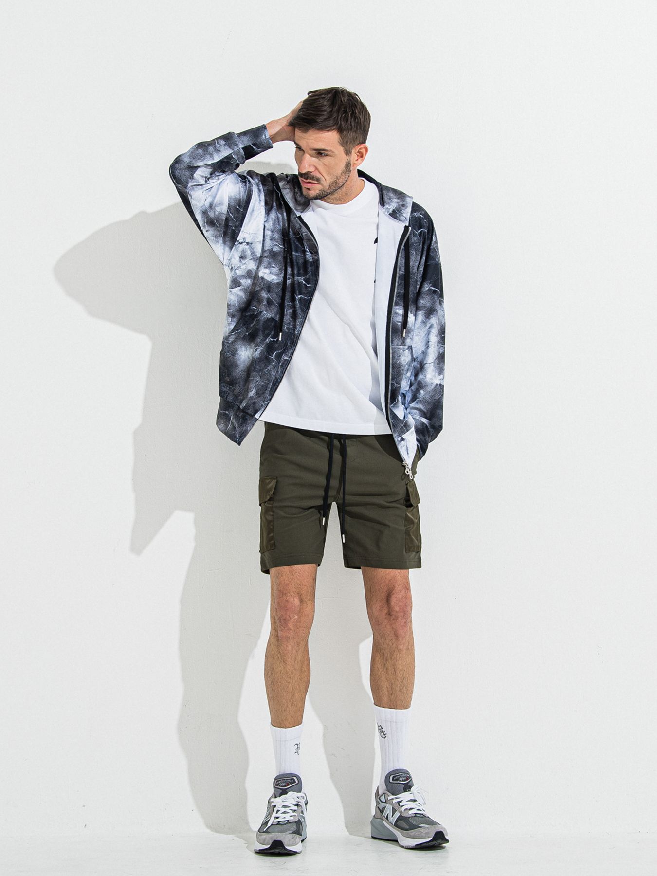 【予約品 】DARRELL CARGO SHORTS / ダレルカーゴショーツ / カーキ