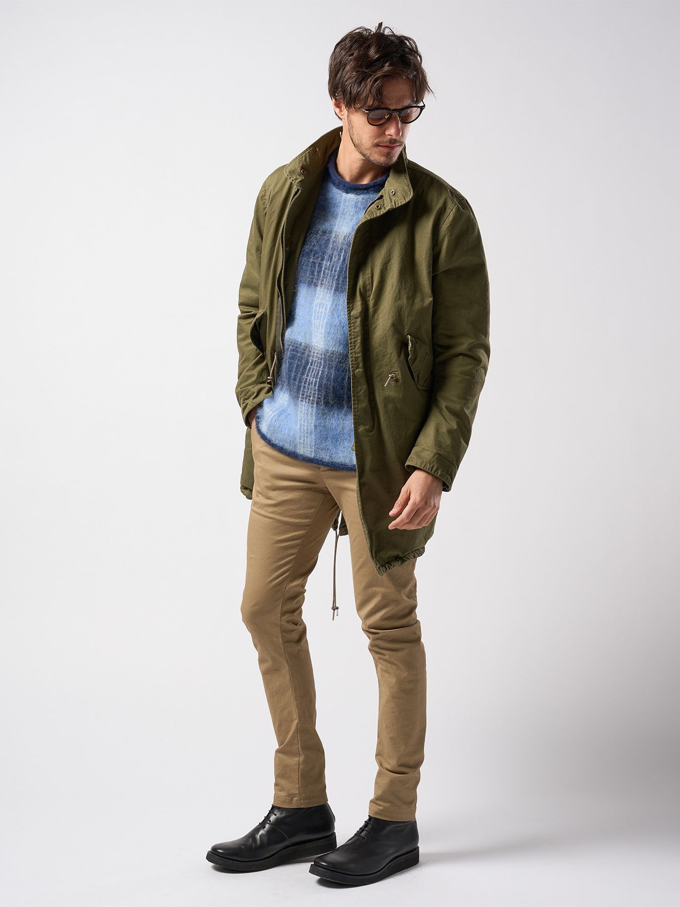 【予約品 】M65 fishtail parka / M65フィッシュテールパーカ / カーキ