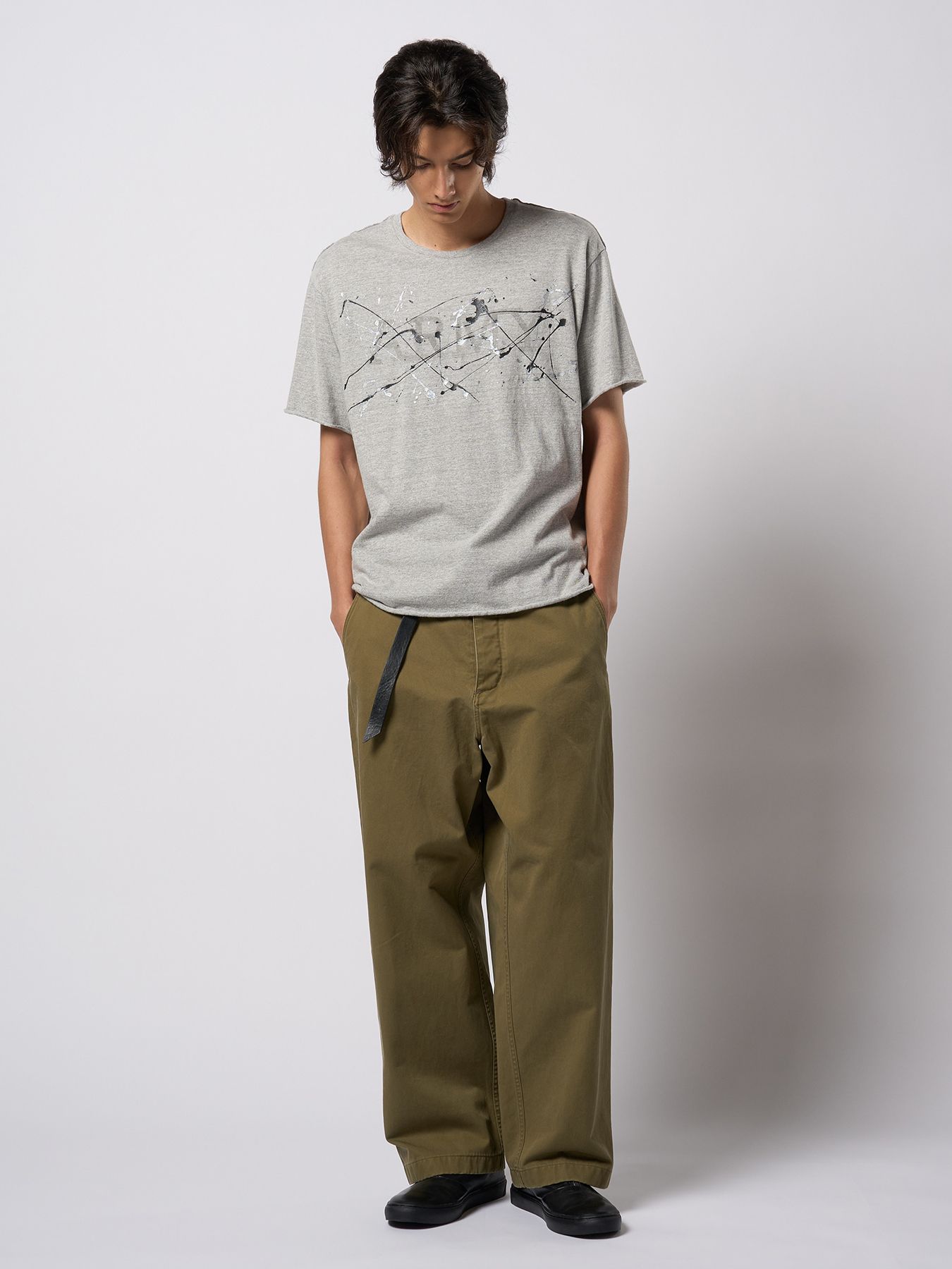 【予約品 9月23日(火) 締切】splash ARMY S/S / スプラッシュ ARMY ショートスリーブ / グレー