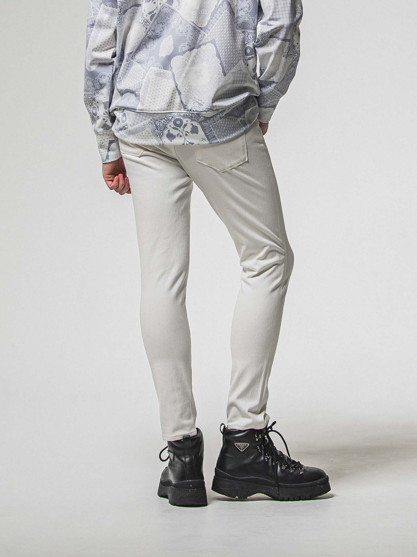 【予約品 8月31日(日) 締切】MICK DENIM JERSEY / ミック デニムジャージ / ホワイト