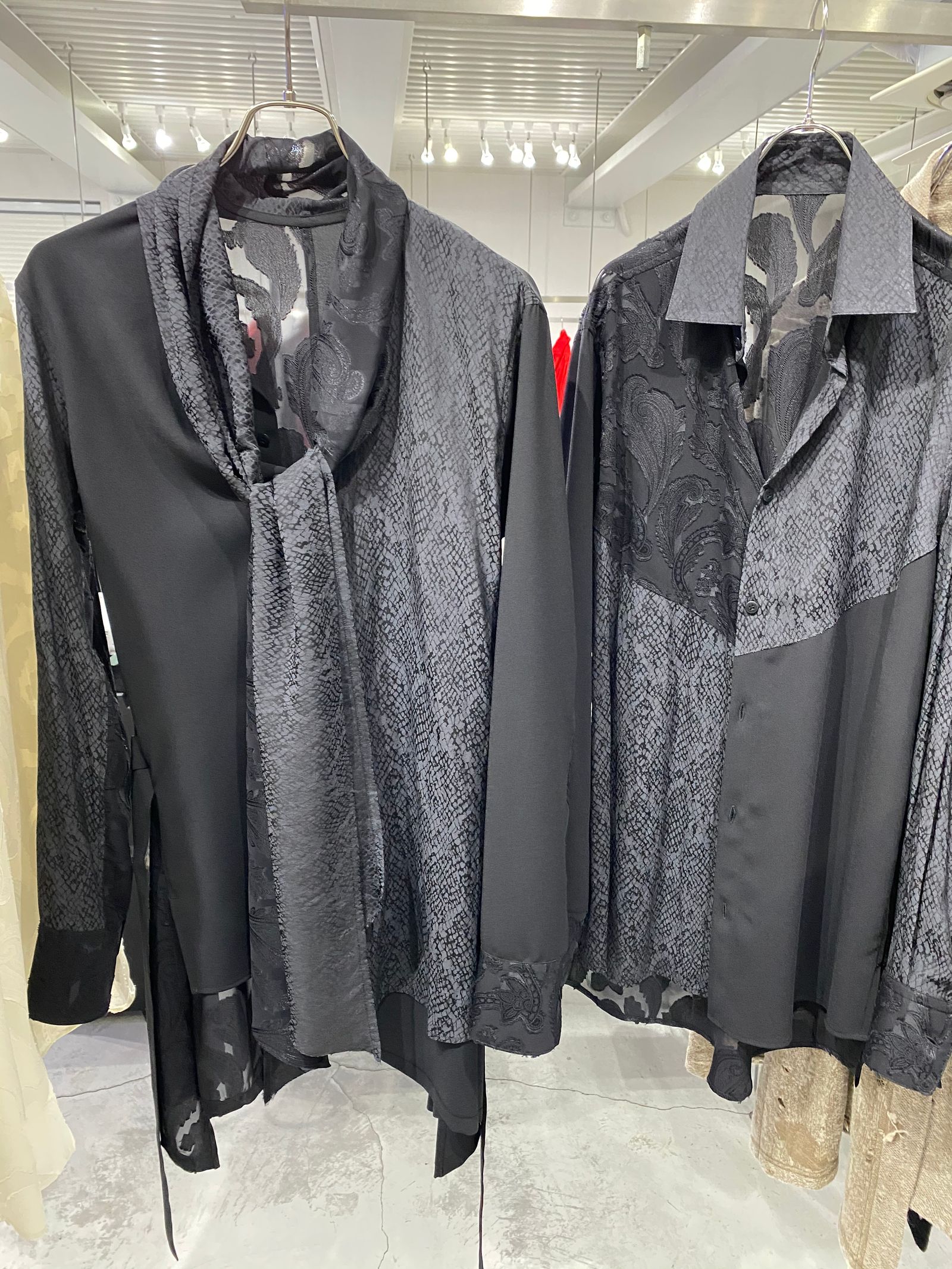 StoalShirts シャツ CrazyPattern / Black 【kiryuyrik】