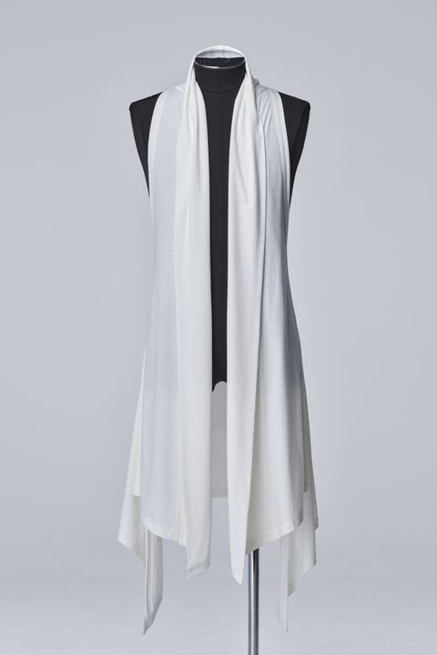 《予約》 Viscose Organic TERRON  / ホワイト 【THE ONENESS】 11月入荷予定
