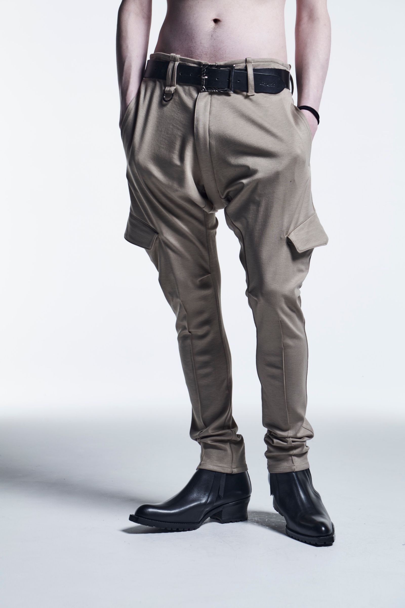 《予約品》 SaruelCargoPants Ponch / Beige 【kiryuyrik】 7月入荷予定