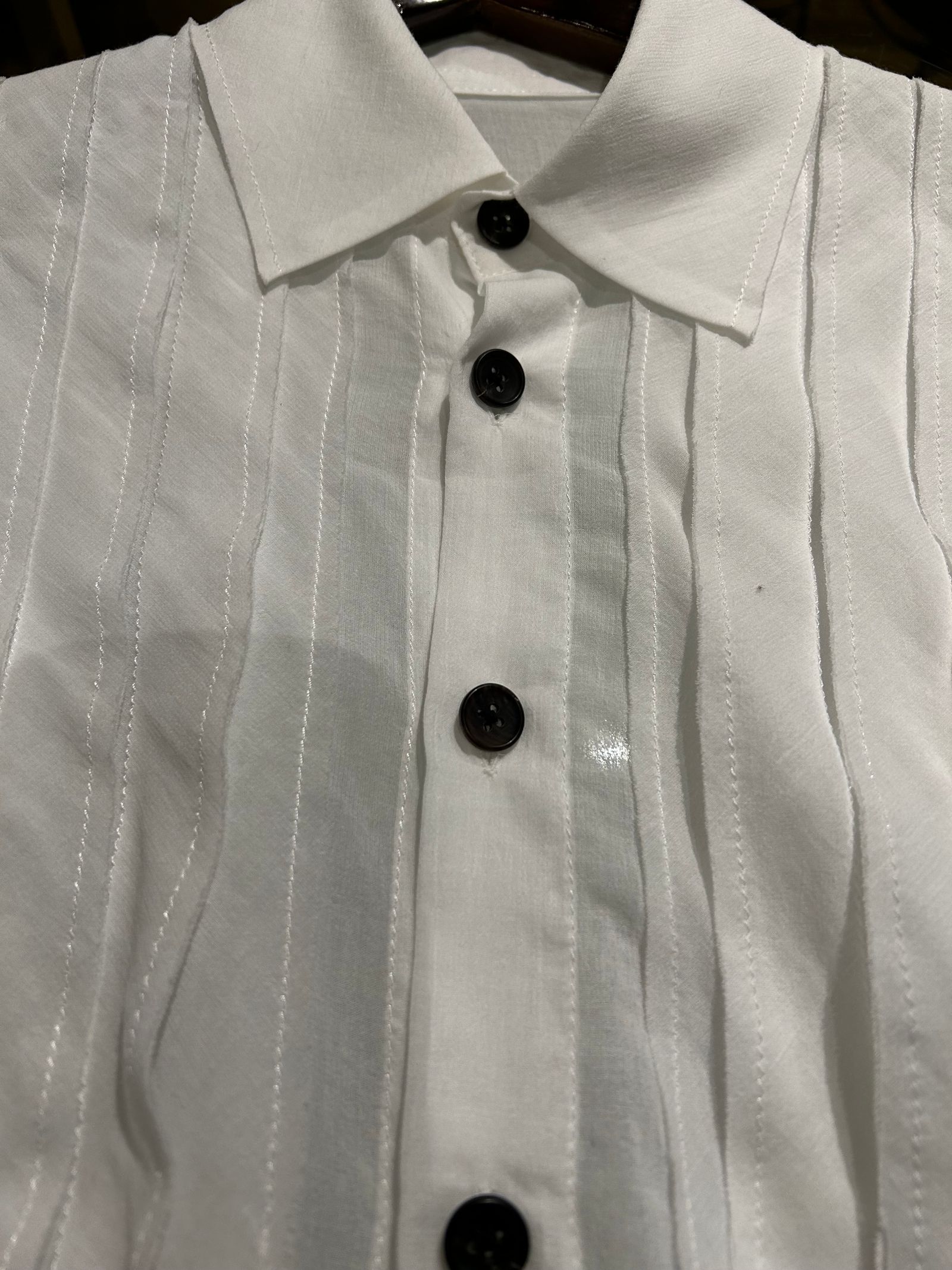 LongFrillShirts シャツ / ホワイト 【BOY LONDON】