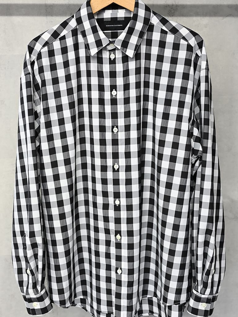 《予約品》  JACK SHIRTS  / ジャックシャツ / ブラックチェック