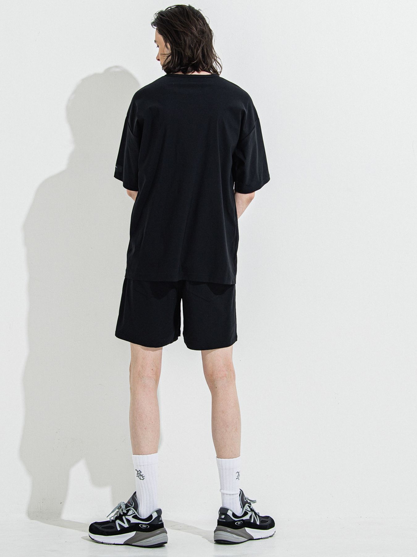 【予約品 】TV NYLON SHORTS / ティーヴィーナイロンショーツ / ブラック