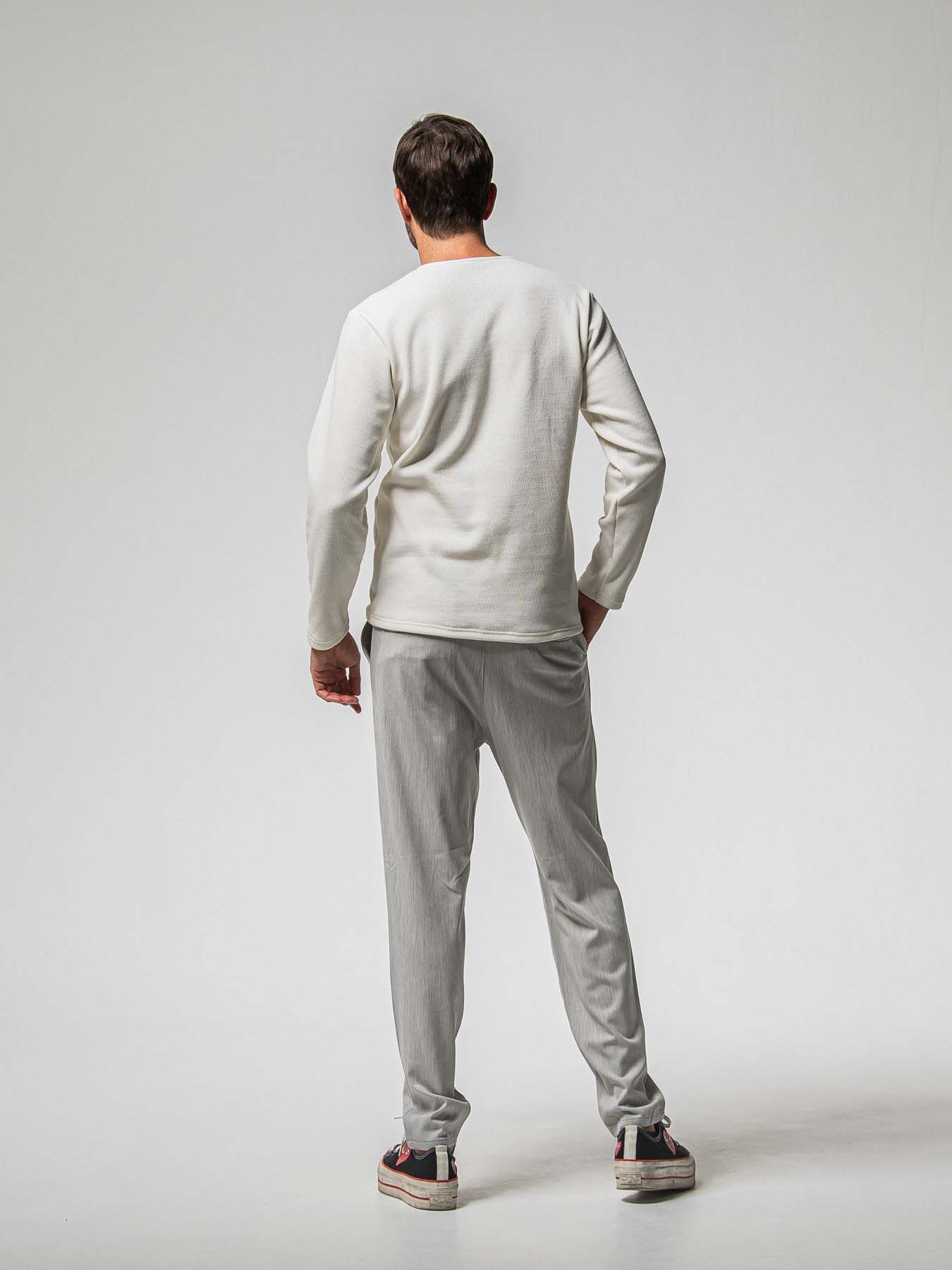 【予約品 】PAT WIDE EASY PANTS / パット ワイドイージーパンツ / グレー