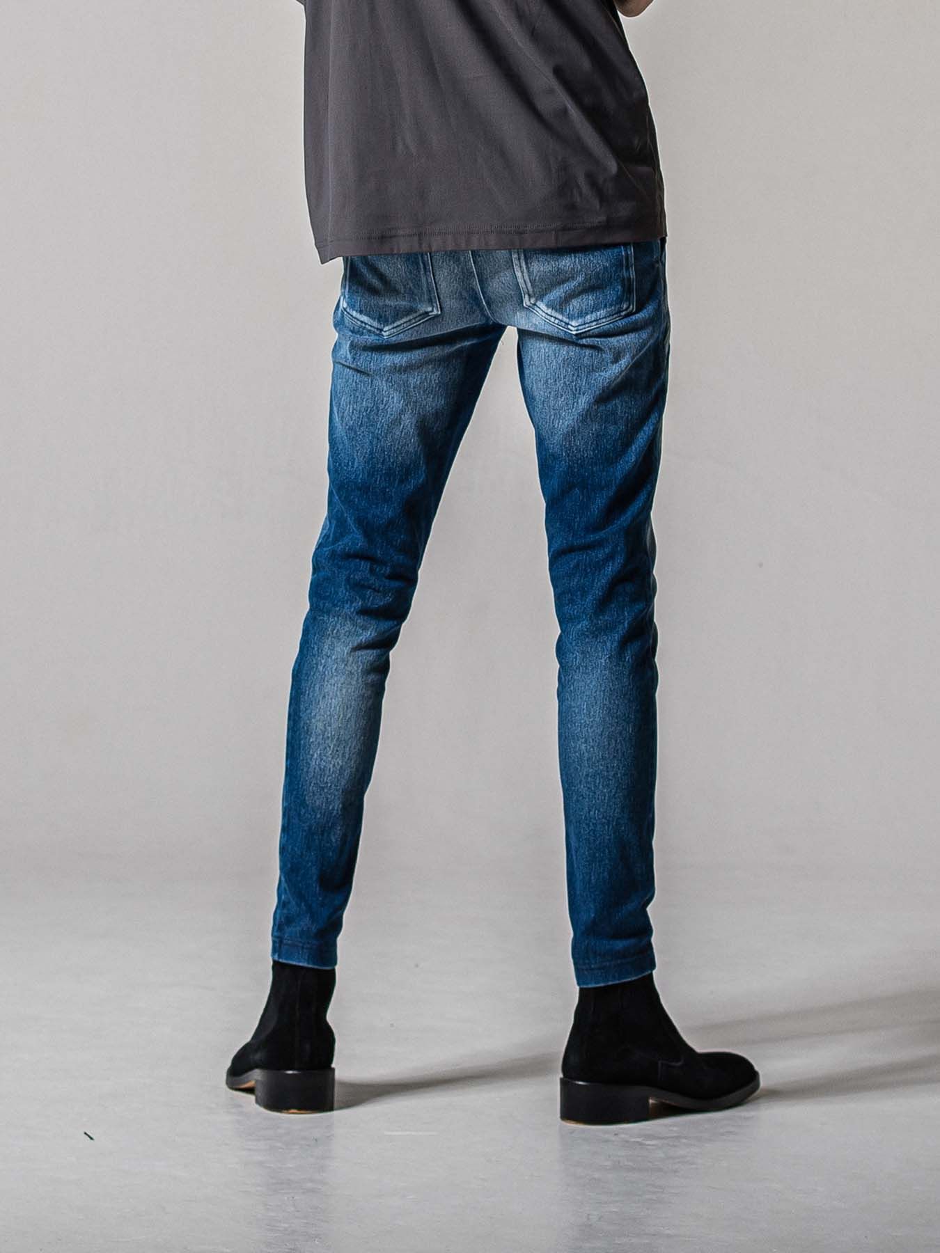 【予約品 11月16日(日) 締切】EX DENIM JERSEY EDGE PT / デニムジャージ エッジラインパンツ / ダークインディゴ