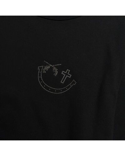 FACE T クリスタルクロスガンズ / BLACK / ブラック