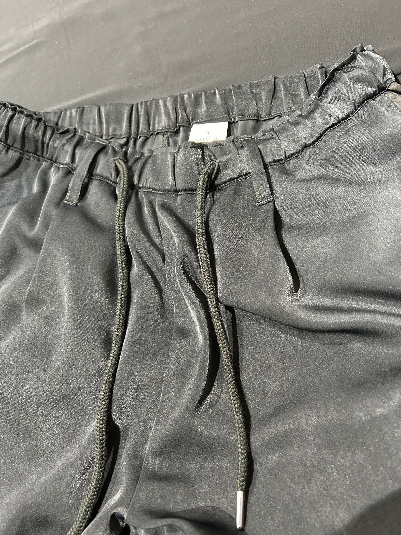 【予約品 5月18日(日) 締切】Line Wide Slacks / ラインワイドスラックス / ブラック&ブラックライン