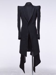 《予約品》 Anchor Layered Jacket / レイヤードジャケット / ブラック 【THE ONENESS】