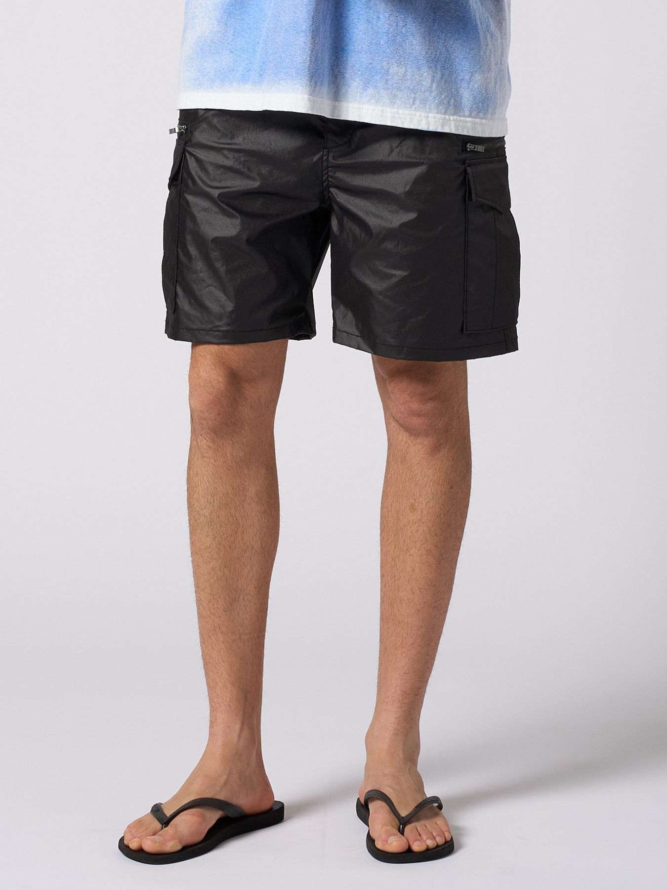 【予約品 1月25日(日) 締切】solid cargo shorts / ソリッド カーゴショーツ / ブラック