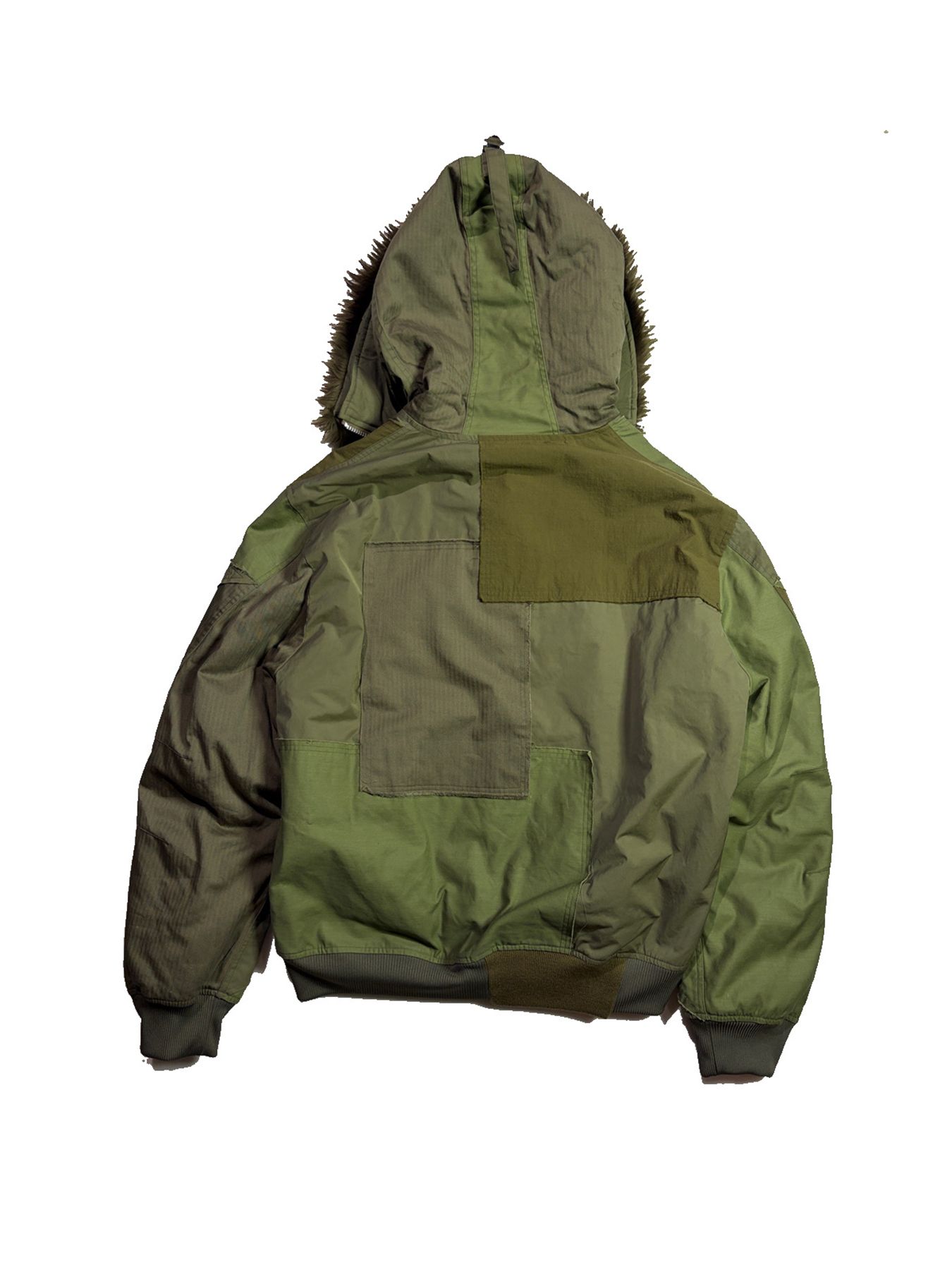 【予約品 3月9日(月) 18:00 締切】PATCHWORK N-2B / パッチワーク N2Bフライトジャケット / カーキ