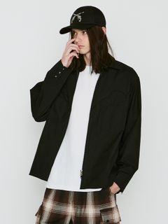 【予約品 8月10日(日) 締切 】OXFORD SHIRT / オックスフォードシャツ / ブラック