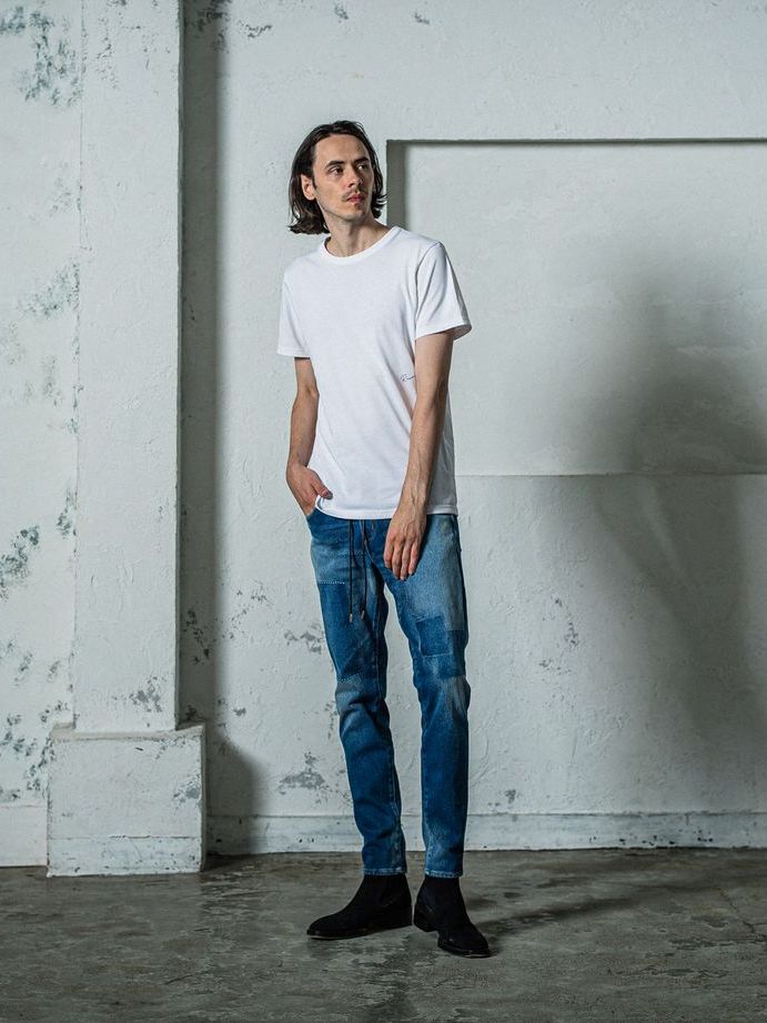 SIDE RC BASIC TEE / プリント入りTシャツ / ホワイト