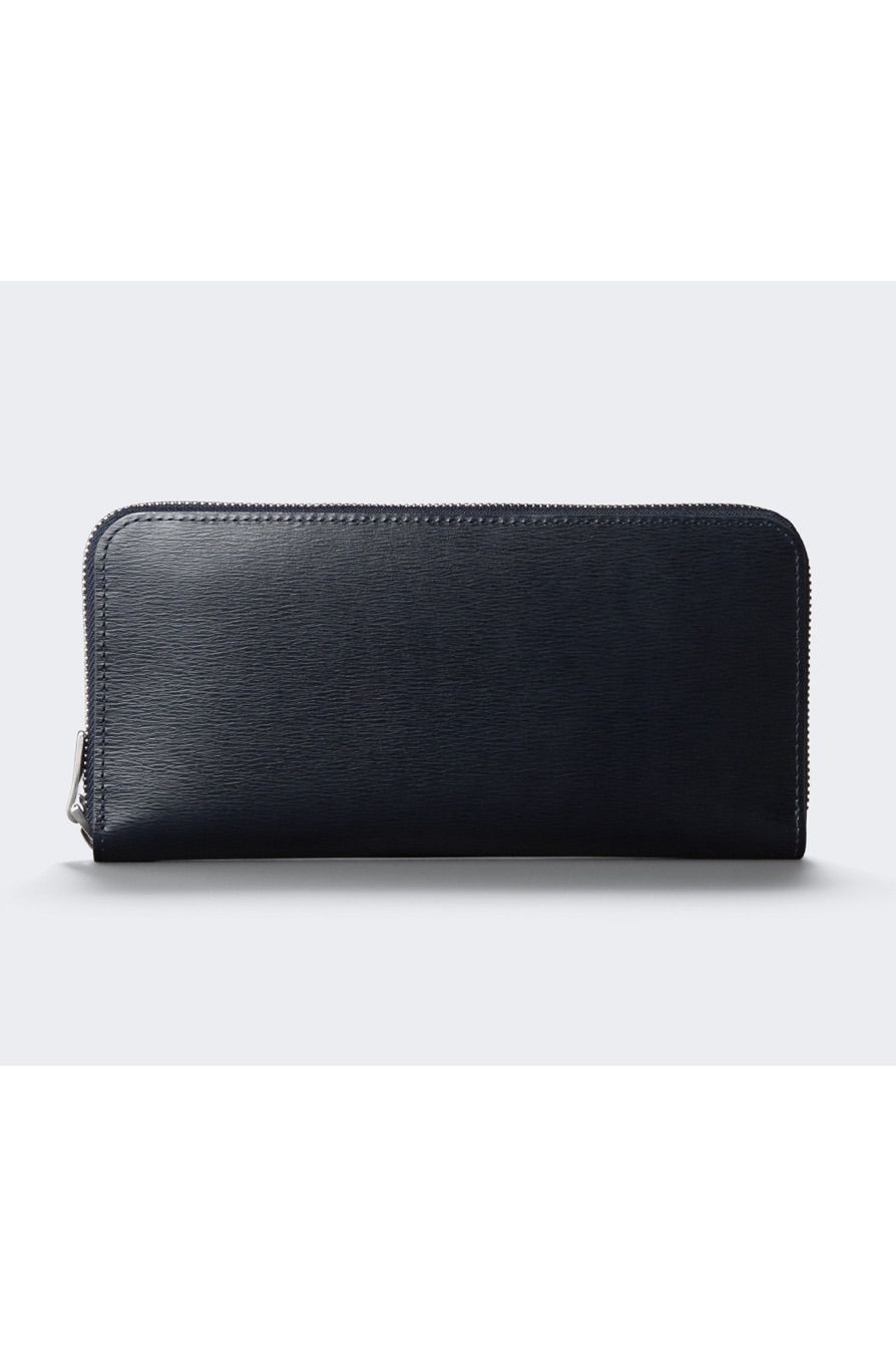 ラウンドL 長財布 Inheritance Leather / Navy 【aniary】