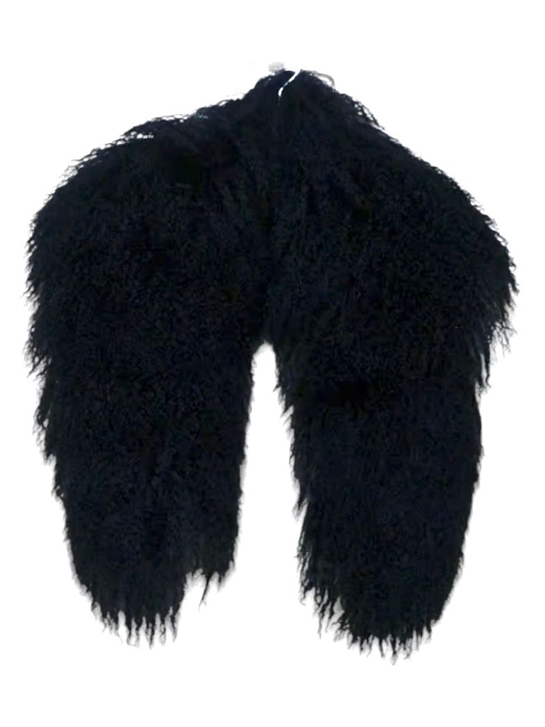 Tibetan lamb fur Detachable collar リアルファーネックマフラー単品【ys Yuji SUGENO】