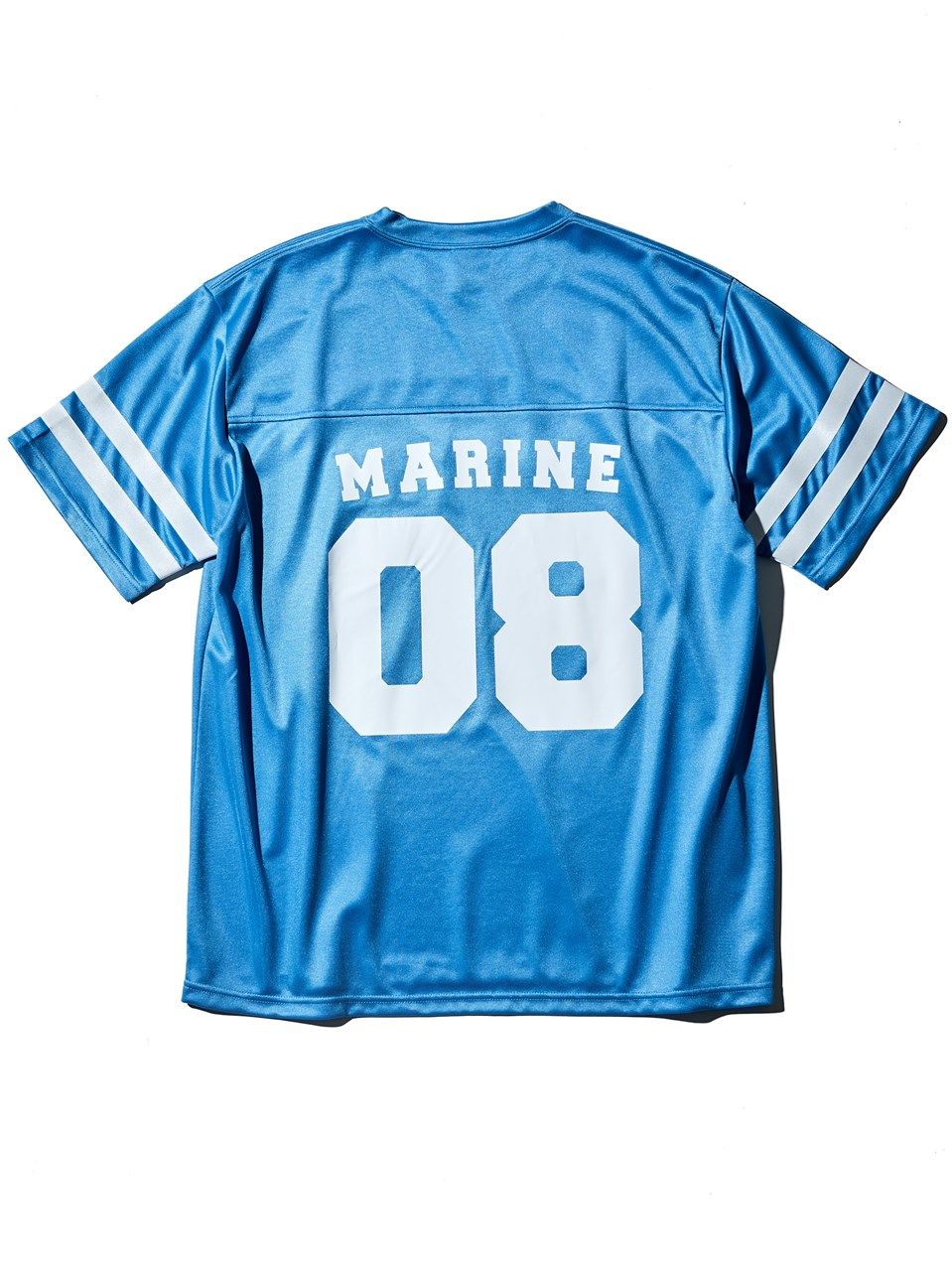 【予約～4/23火曜締切】muta Football Tee / Tシャツ / サックスブルー【Acanthus×muta】2024 6月上旬～上がり予定分