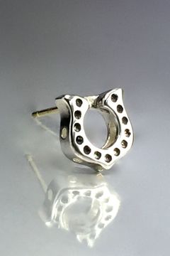 《受注生産》 HORSESHOE STUD ピアス 【GOD SIZE】 注文から2～3週間後入荷予定