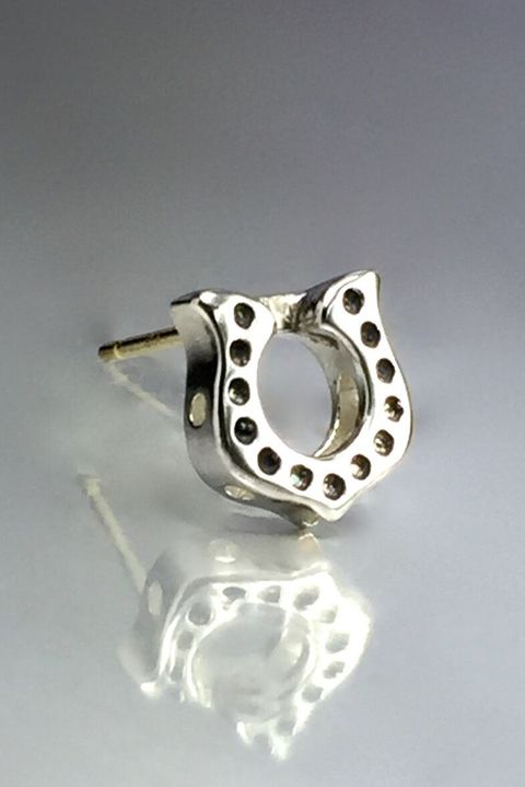《受注生産》 HORSESHOE STUD ピアス 【GOD SIZE】 注文から2～3週間後入荷予定