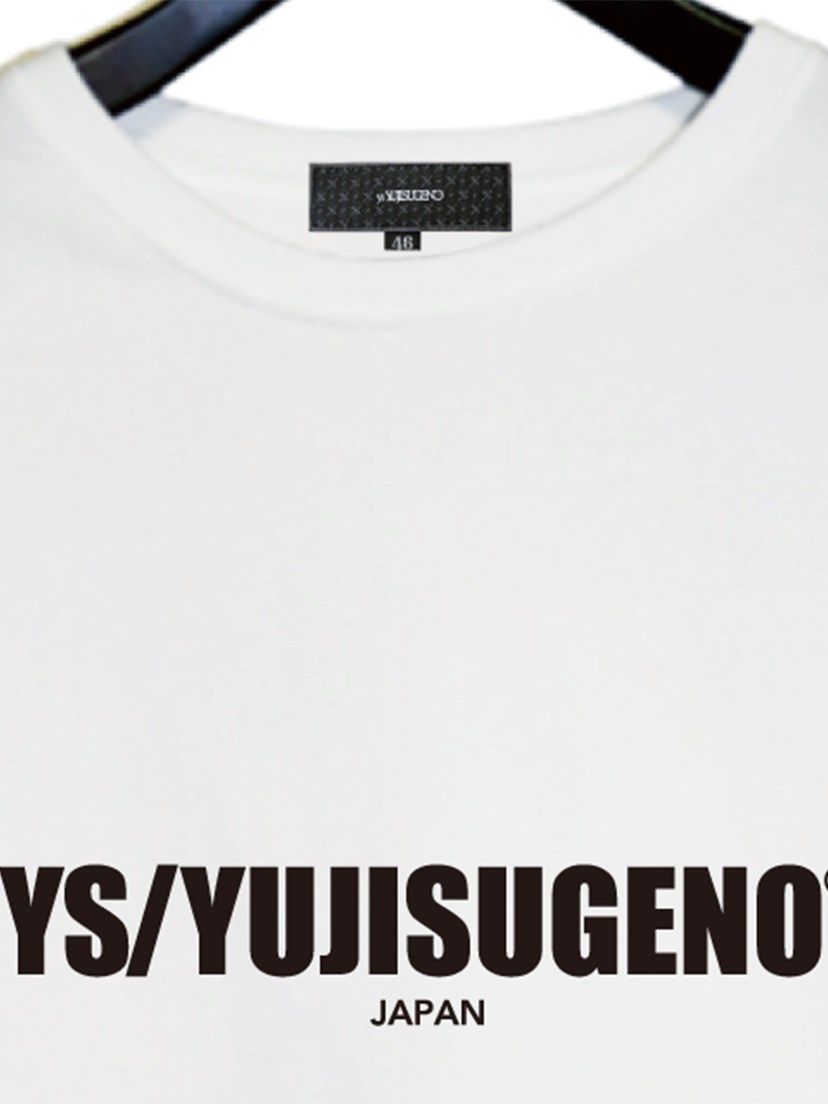 ys MARK BIG-Tee-WHITE / ビックTシャツ / ホワイト 【ys Yuji SUGENO】