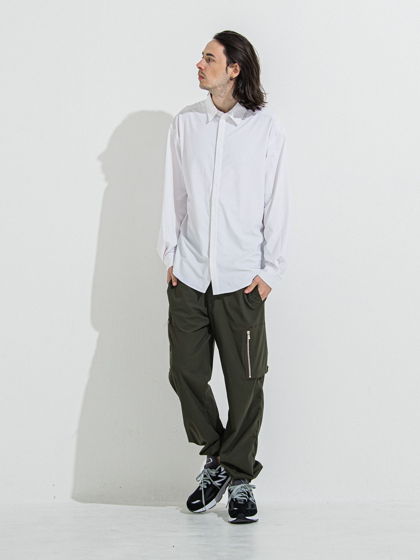 【予約品 】RASH JACK SHIRTS / ラッシュガード ジャックシャツ / ホワイト