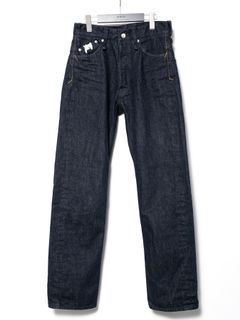 【予約品 10月12日(日) 締切】14oz Deep Blue Heavy Selvage Denim Regular Straight Jeans / 14oz ディープブルー ヘビーセルヴィッチ デニム レギュラーストレート / 1977 / インディゴ（ワンウォッシュ）