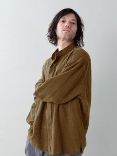 【予約品 5月6日(水) 締切】GRAZE-SHIRTS / オフィサーシャツ / ベージュ