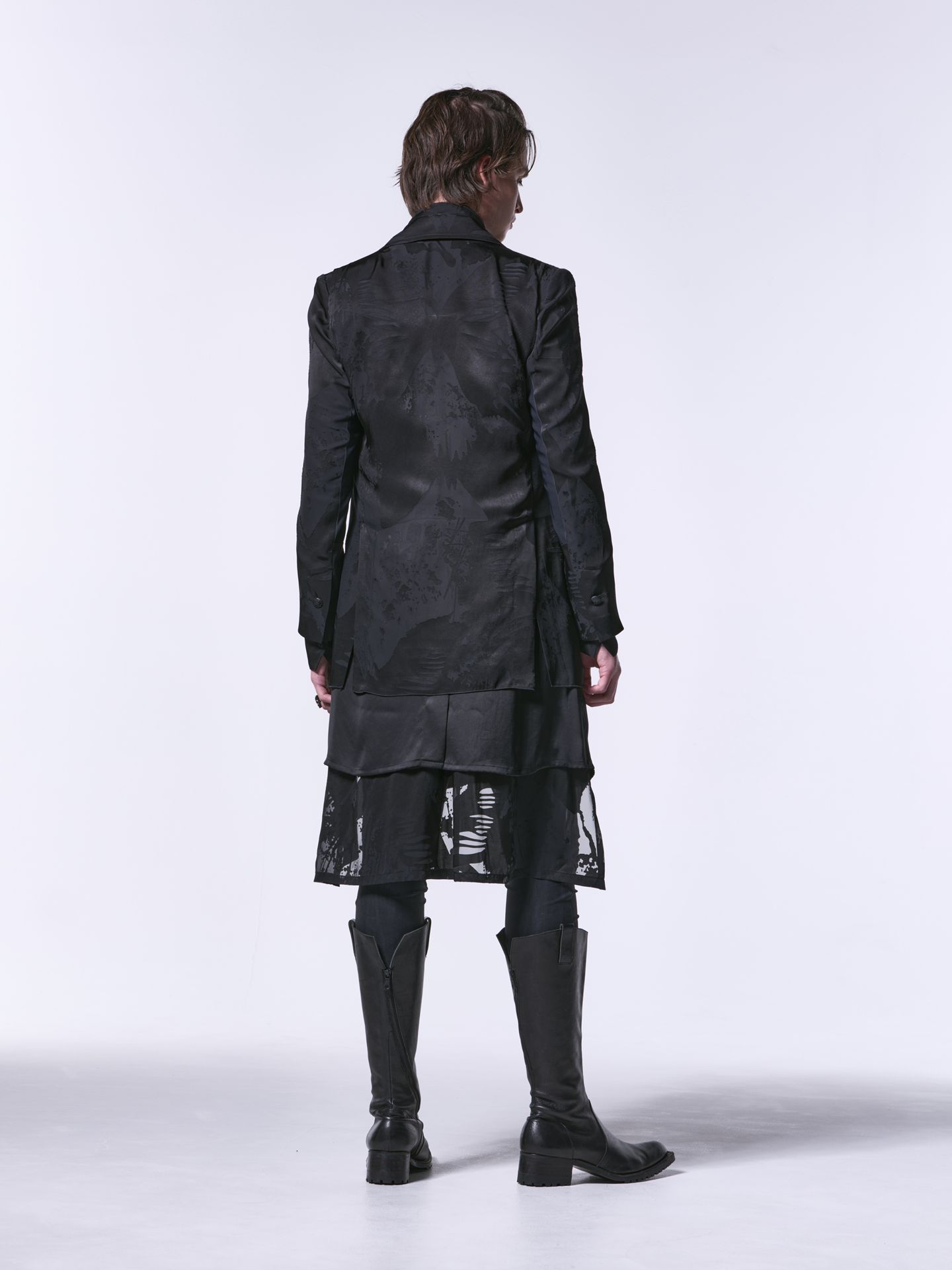 《予約品》 StoalShirt / ストールシャツ / ブラック