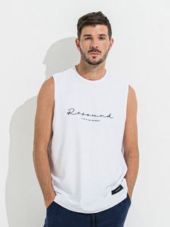 【予約品 】RASH OVER NO SLEEVE / ラッシュガード オーバーサイズノースリーブ / IDホワイト