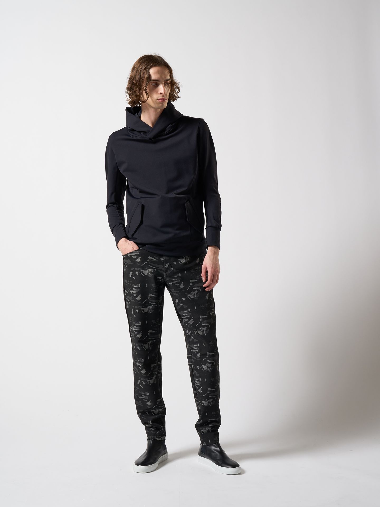 【予約品】 comfy multipurpose pants / トレーニングパンツ / ブラック・カモ