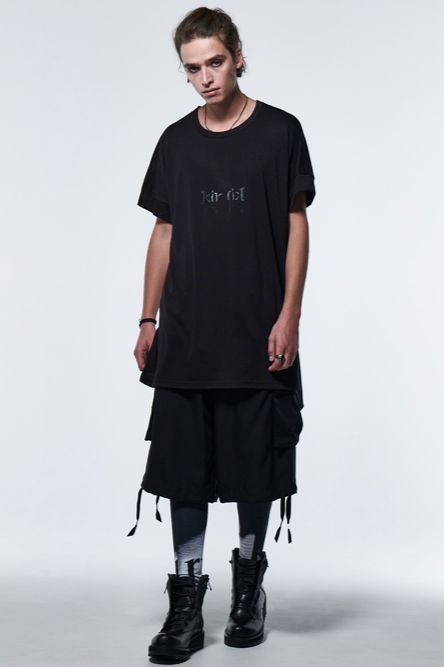 《予約品》 DolmanSleeveT-Shirt / ブラック 【kiryuyrik】 2023年4月以降入荷予定