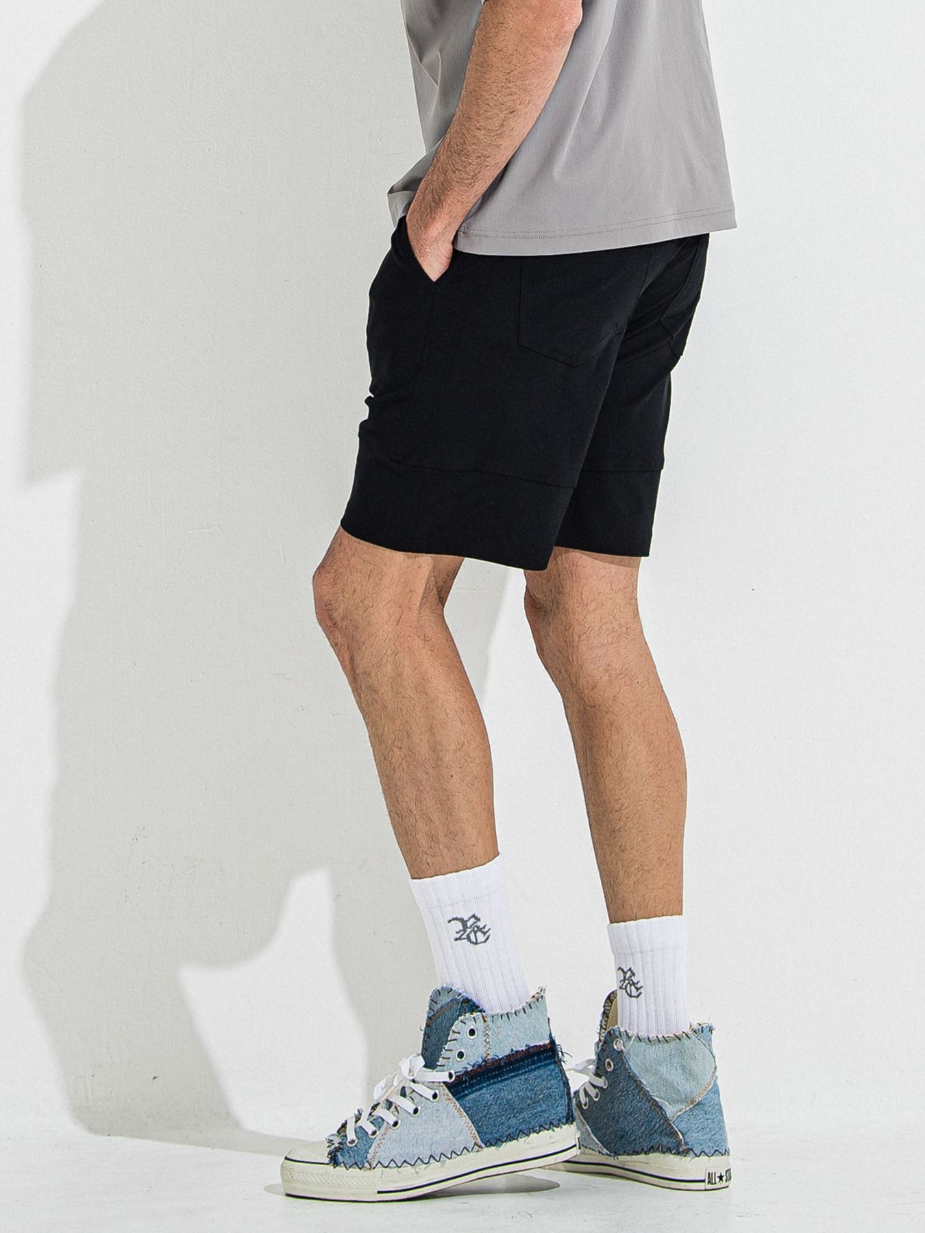 【予約品 】TYLER NYLON SHORTS / タイラー ナイロンショーツ / ブラック
