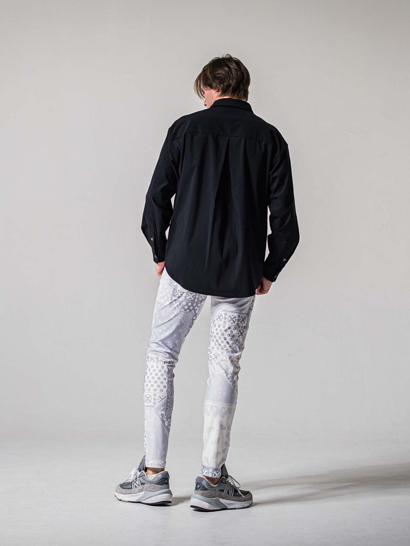 【予約品 11月16日(日) 締切】CHRIS EASY TUCK PANTS / スラックス イージーパンツ / バンダナグレー