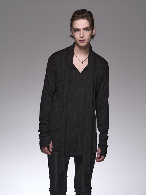 《予約品6/17締め》 FlareButtonCardigan / フレア釦カーディガン / ブラック