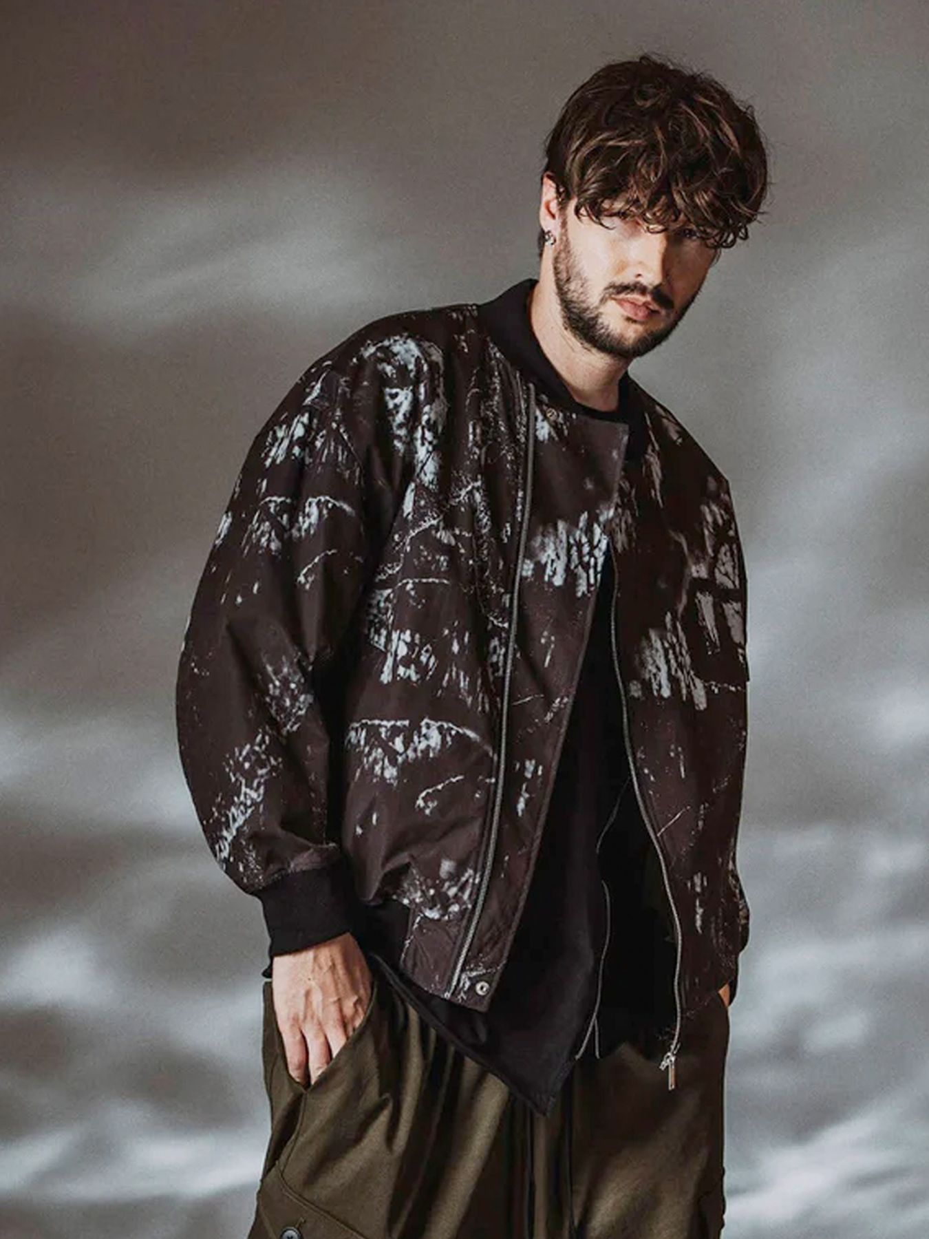 ライダースBIG-MA-1-BLZ / リアルツリーカモフラージュ【NO ID.】