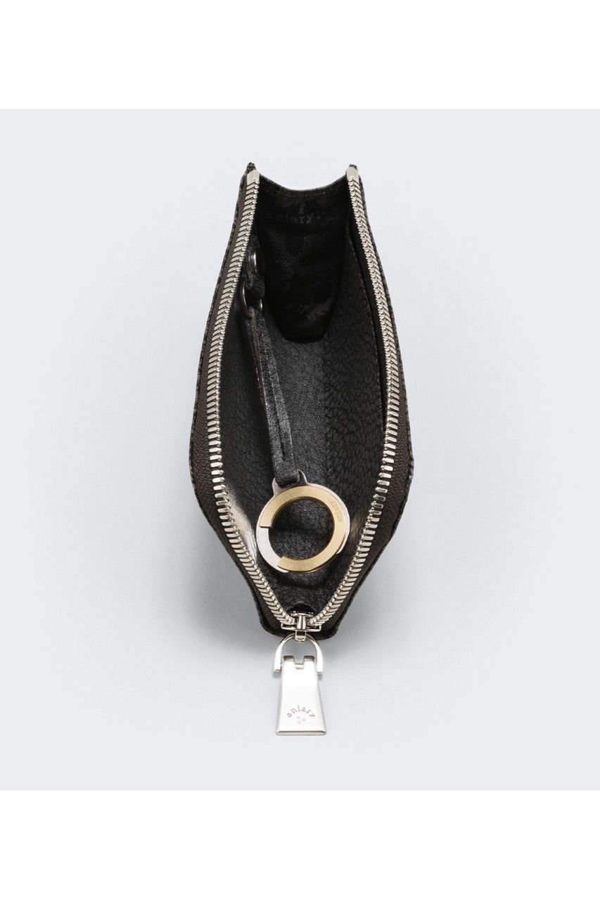 キーケース Grind Leather / Black 【aniary】