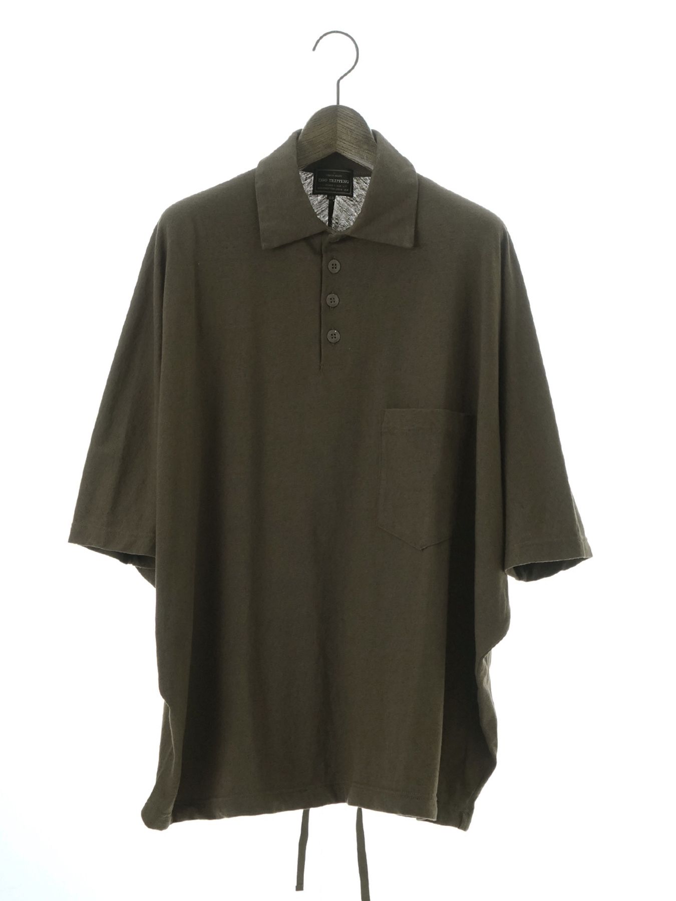 【予約品 11月23日(日) 締切】WINGPOLO / コットンリネン ポロシャツ / BEIGE