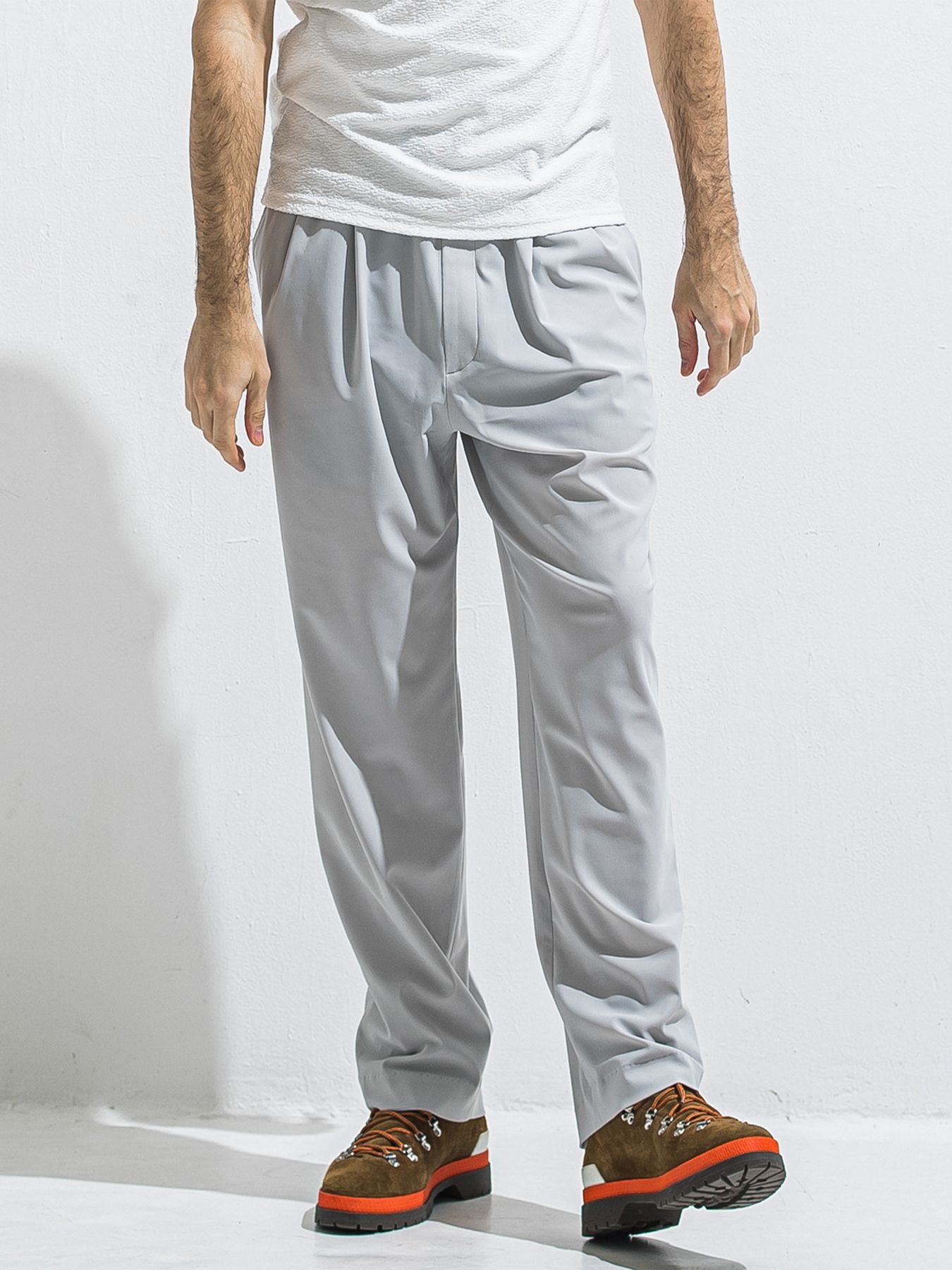 【予約品 2月15日(日) 18:00 締切】BEN PANTS / ワイドルーズパンツ / グレー