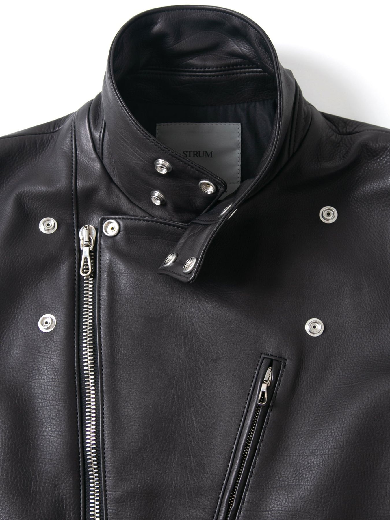 【予約品 10月12日(日) 締切】Oil Calfskin Double Riders / オイルカーフ ダブルライダース / BIRD MAN