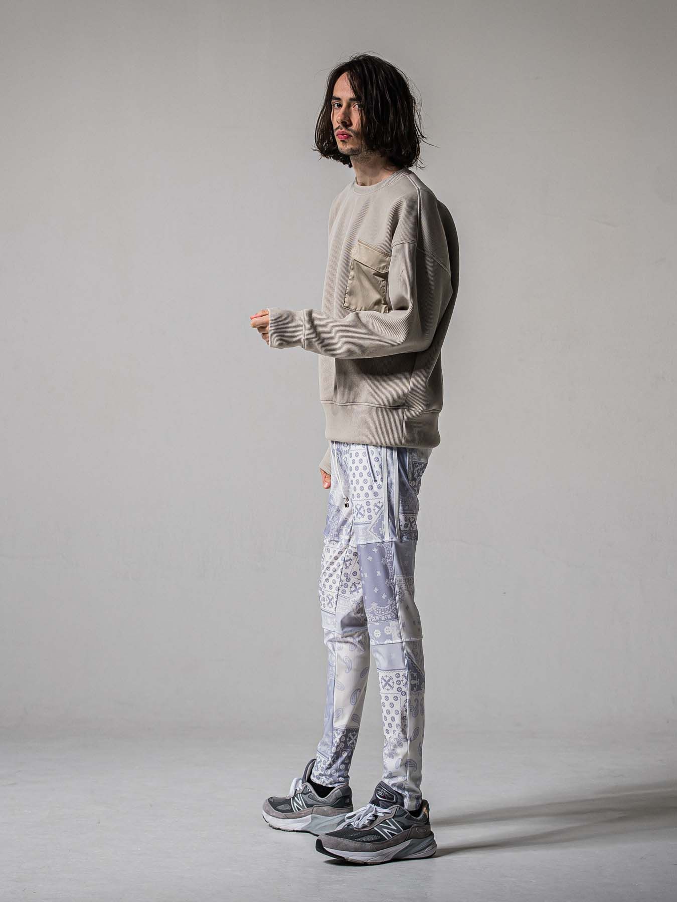 【予約品 11月16日(日) 締切】JOHNSON LINE PANTS / ジョンソンラインパンツ / バンダナグレー