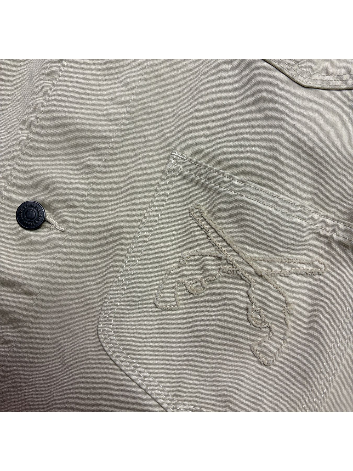 【予約品 3月9日(月) 18:00 締切】COTTON SATIN JKT / コットンサテン ジャケット / オフホワイト