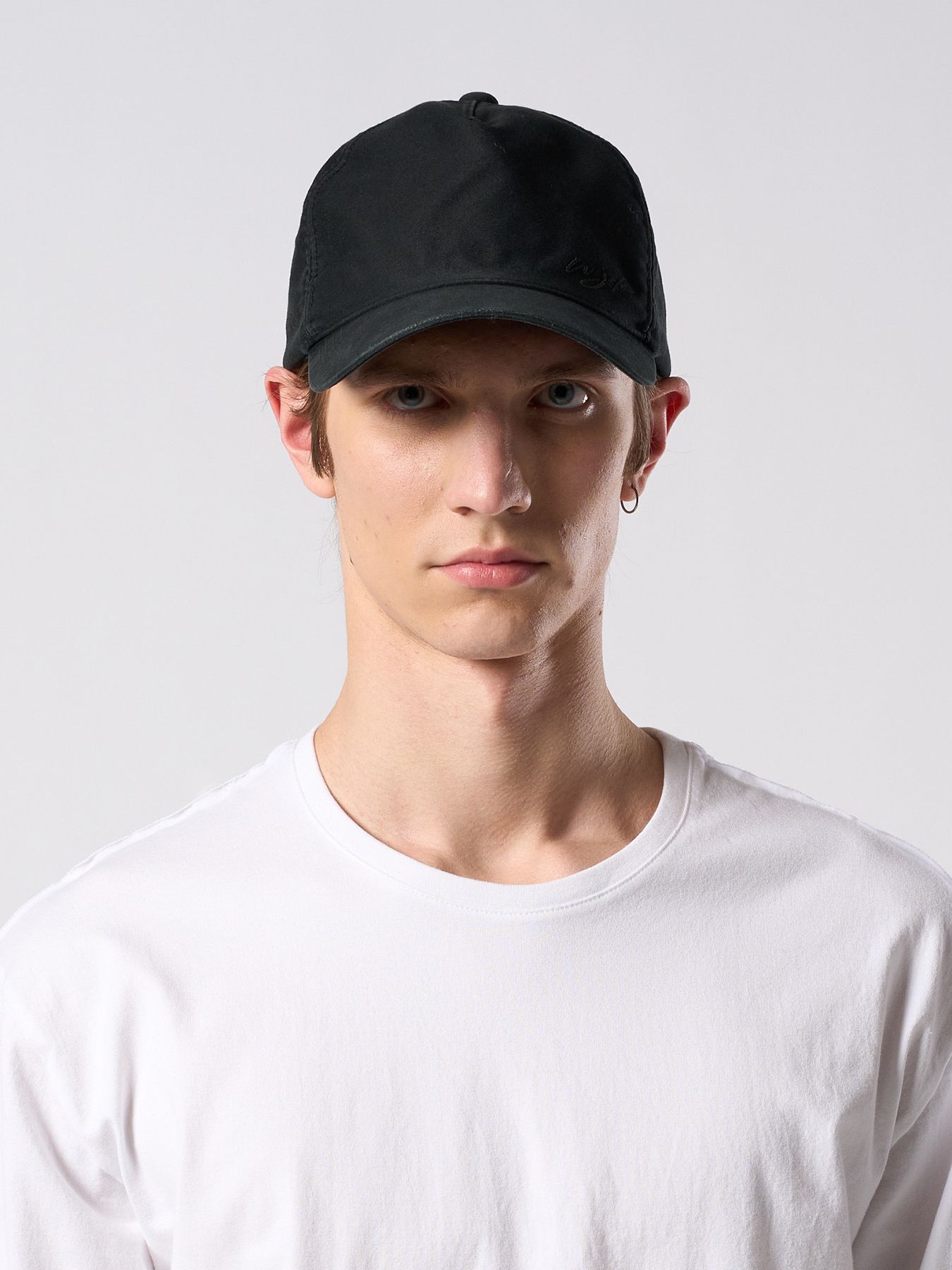 【予約品 4月19日(日) 18時締切】heavy moleskin B.B.cap / モールスキン ベースボールキャップ / ブラック