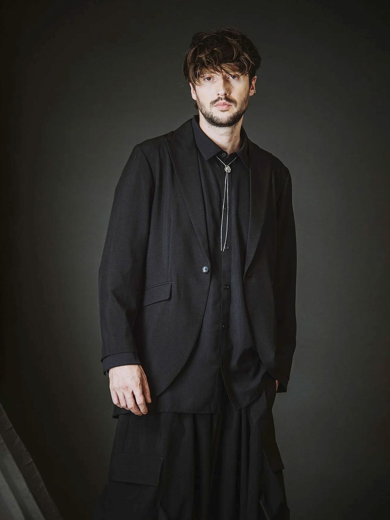 メタルループタイ / シルバー【NO ID.】